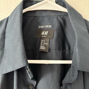 H&M Charcoal Slim Fit Shirt